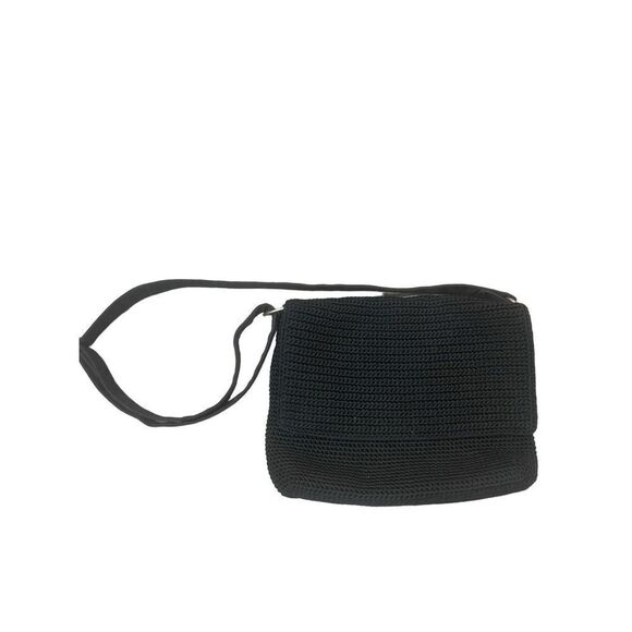 The Sak Womens Black Crochet Purse Shoulder Bag - Picture 2 of 6